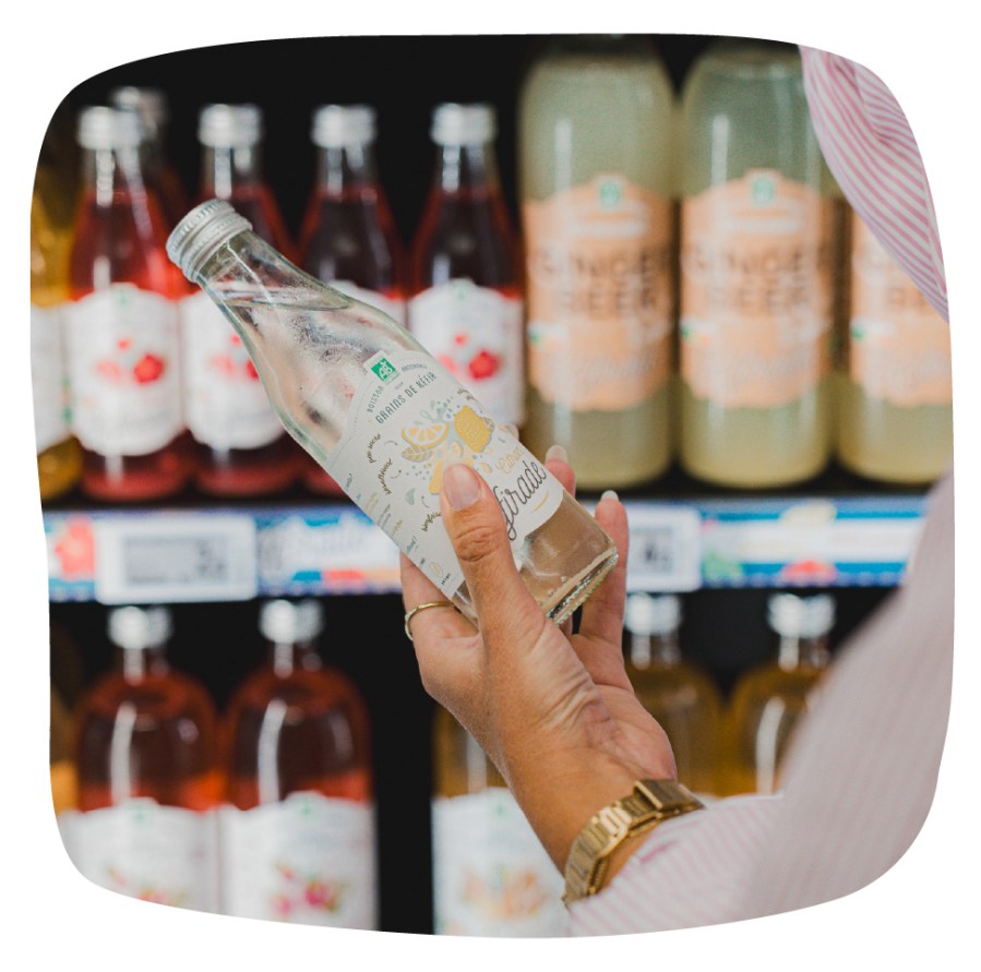 Bouteilles Kefirade-rayons frais